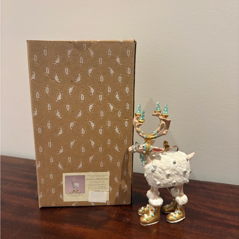 Patience Brewster MacKenzie-Childs Dash Away Blitzen Reindeer Figure